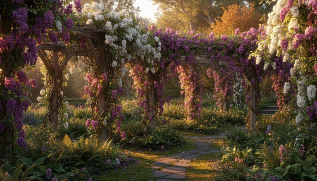 Ces plantes grimpantes encore plus parfumées que la glycine à planter dès maintenant pour sublimer votre jardin jusqu’à l’automne