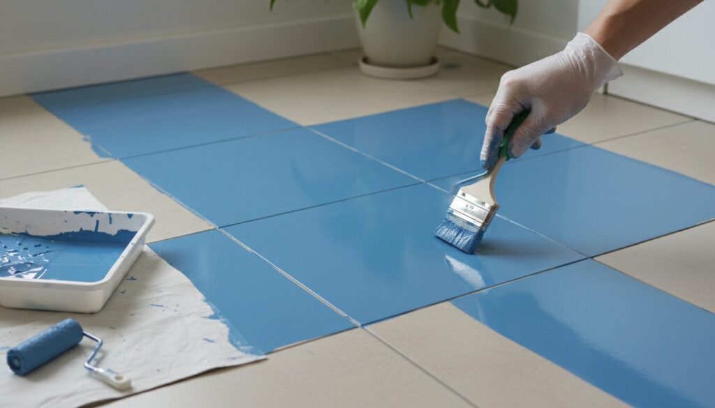 Transformer votre carrelage par la peinture : une rénovation simple et efficace !