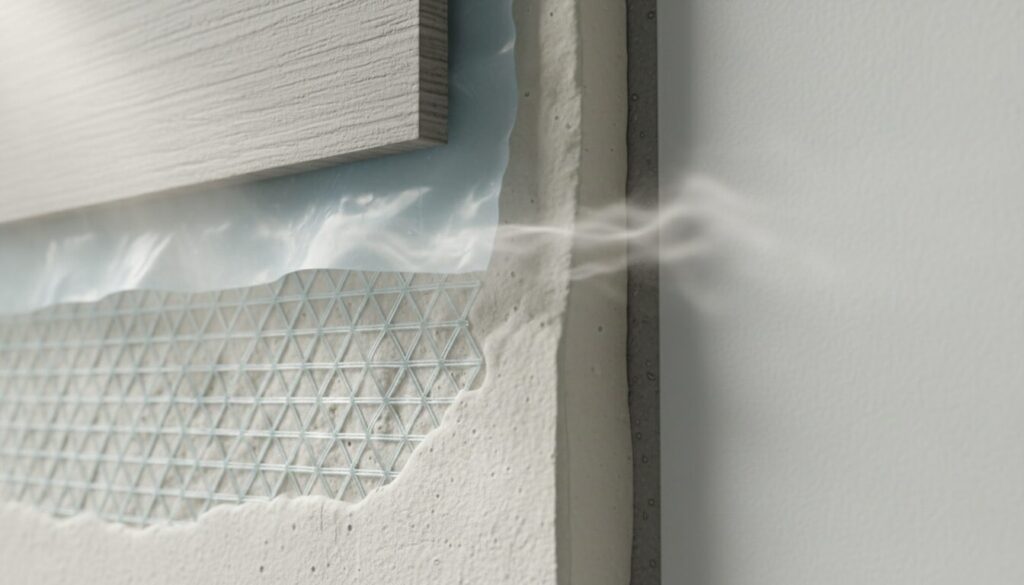 Comprendre la respiration des murs avec la toile de verre