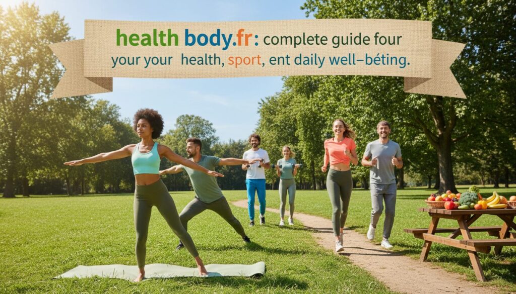 Health Body.fr : Guide complet pour votre santé sport et bien-être au quotidien